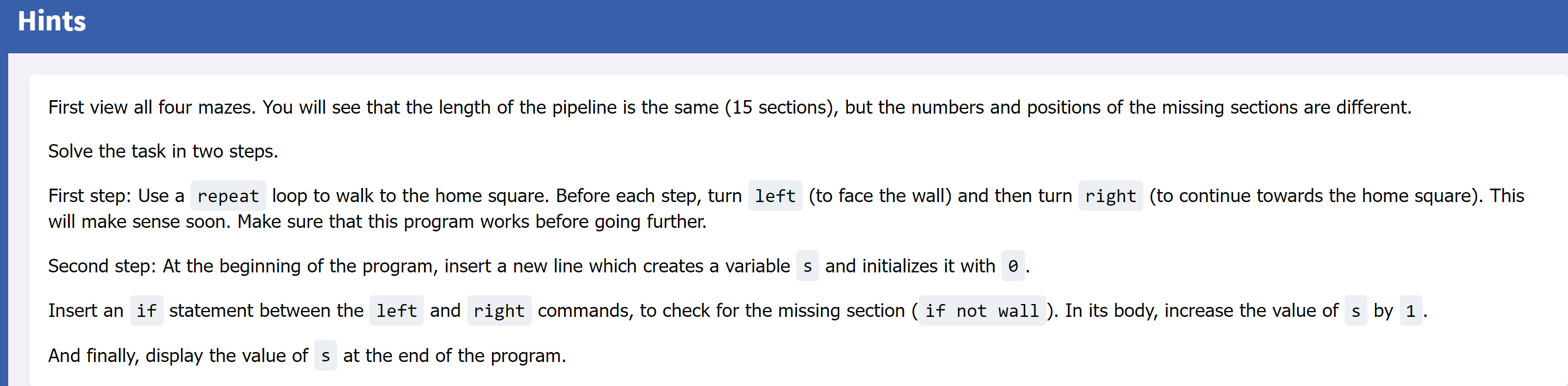 Solved Please help me to write a code based on the HINT | Chegg.com