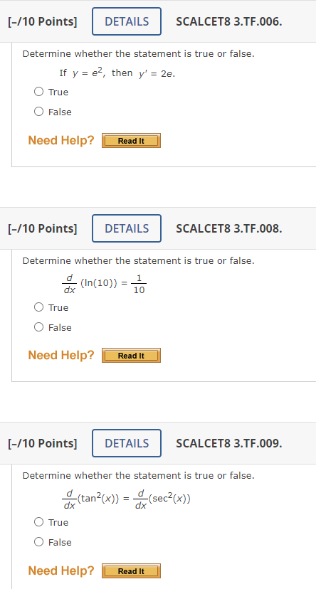 Solved Determine whether the statement is true or false. If | Chegg.com