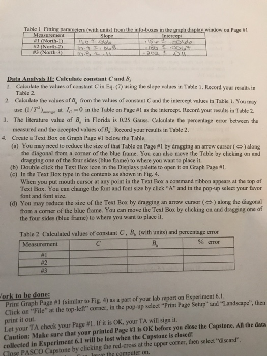 Solved Calculate measurement 1 of the table and show work so | Chegg.com