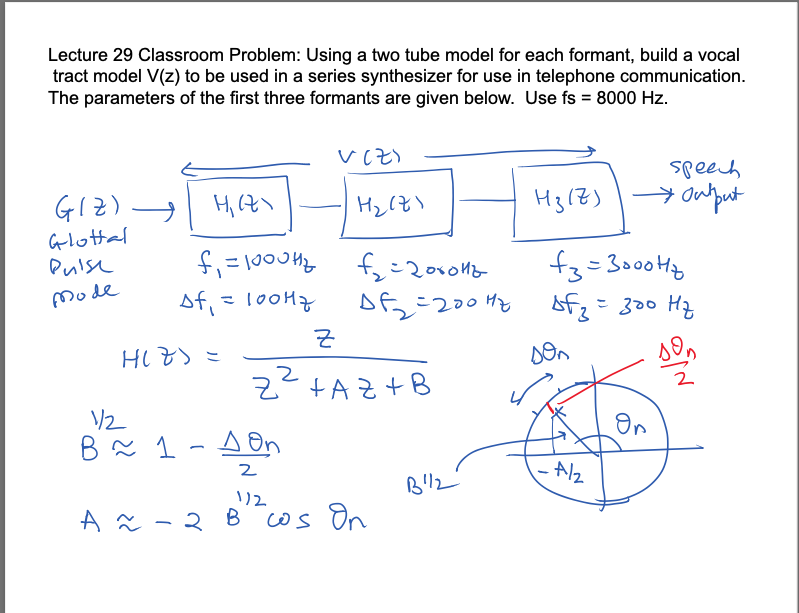 Lecture 29 Classroom Problem Using A Two Tube Mod Chegg Com