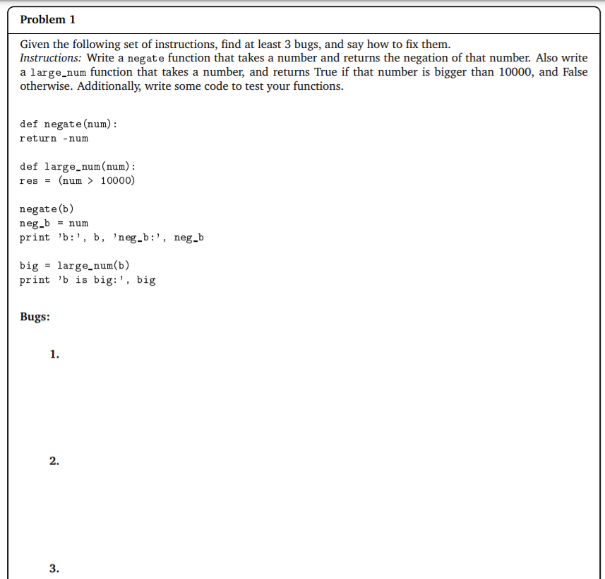 Solved Problem 1 Given The Following Set Of Instructions, | Chegg.com