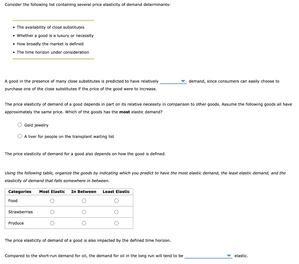 Solved Consider the following list containing several price | Chegg.com