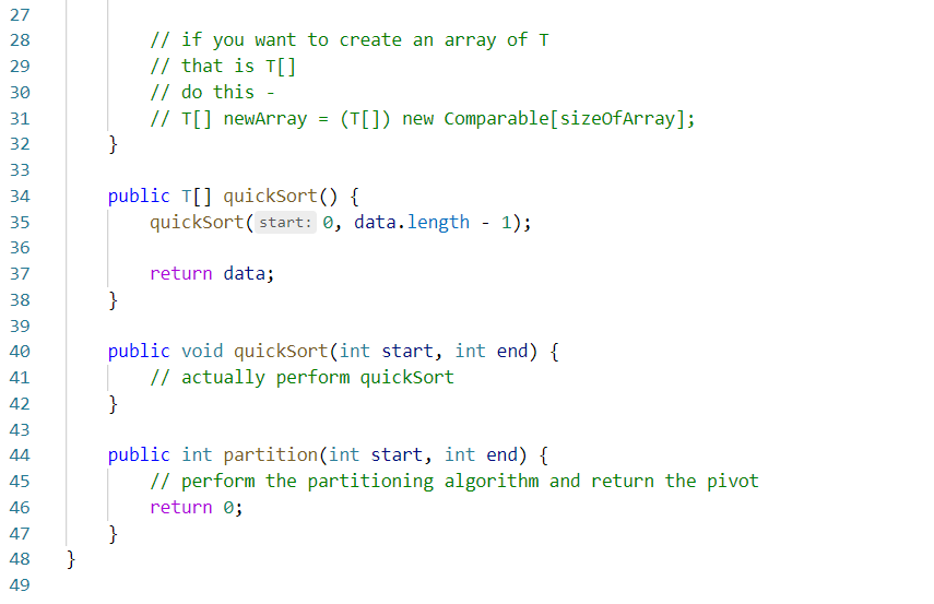 Solved The run button won't work, because there is no public | Chegg.com