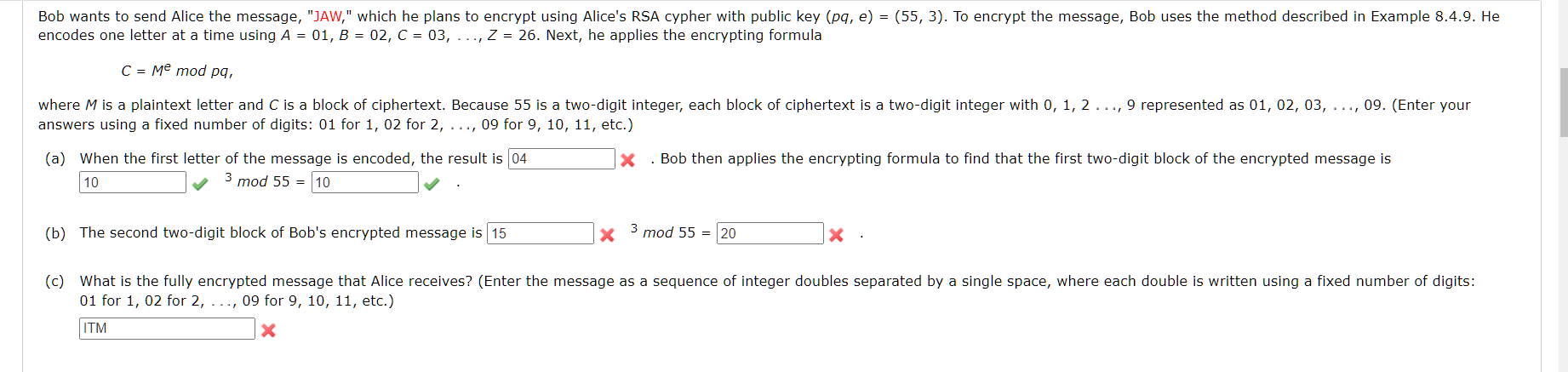 Solved are encoded as follows: A=01,B=02,C=03,…,Z=26 Solved are encoded as follows: A=01,B=02,C=03,…,Z=26