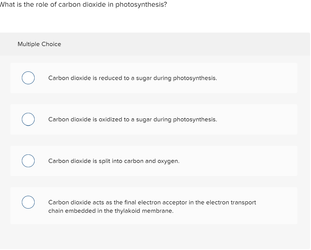 solved-what-is-the-role-of-carbon-dioxide-in-photosynthesis-chegg