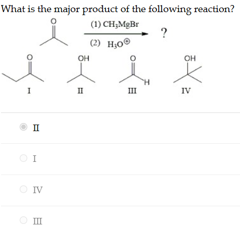 Solved What is the major product of the following reactions | Chegg.com