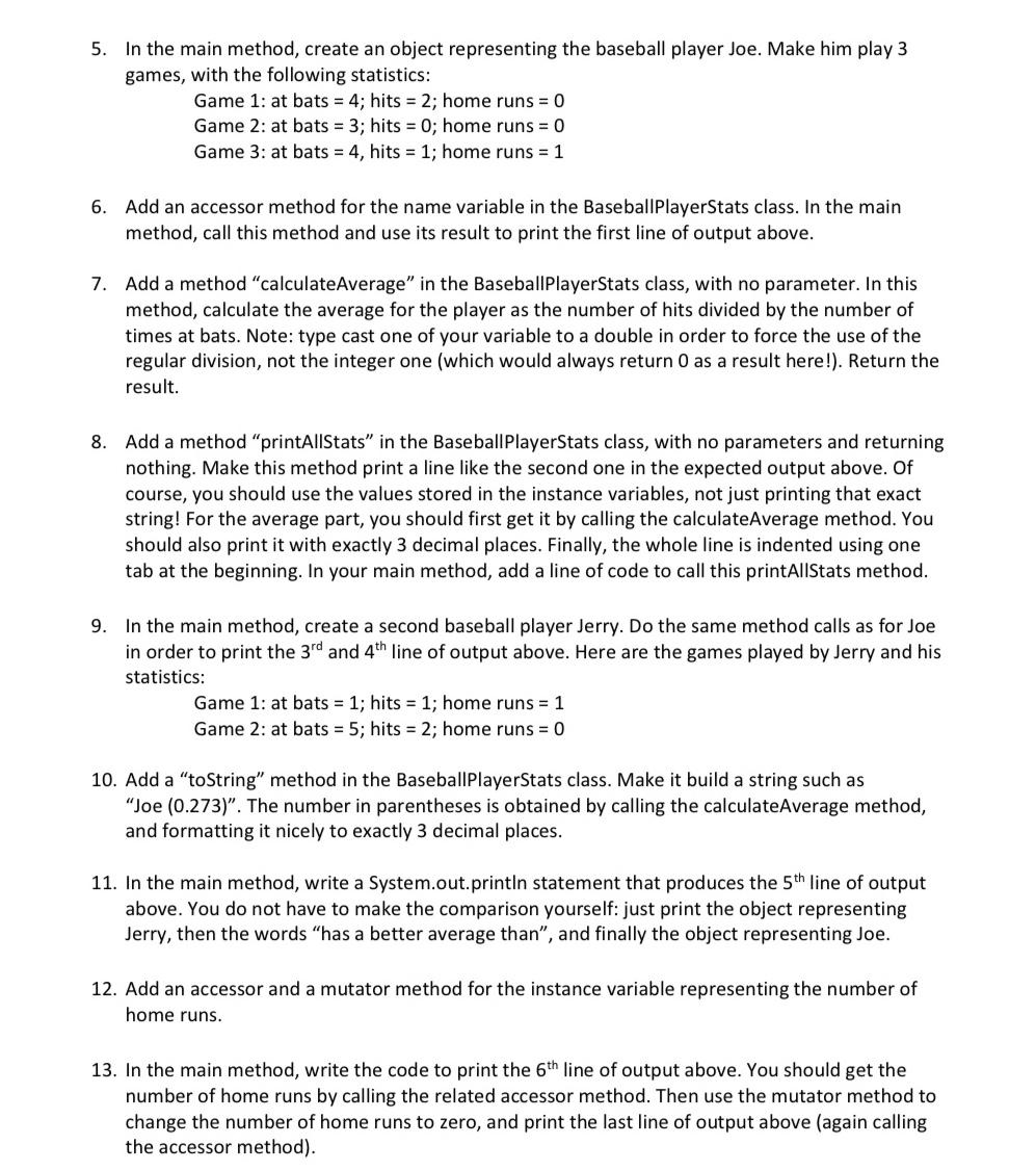 Solved you will write a program to compile the statistics of | Chegg.com