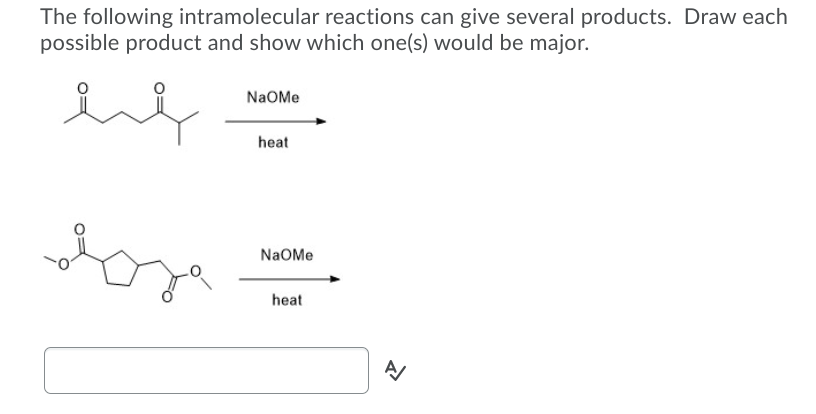 Solved The Following Intramolecular Reactions Can Give 3337