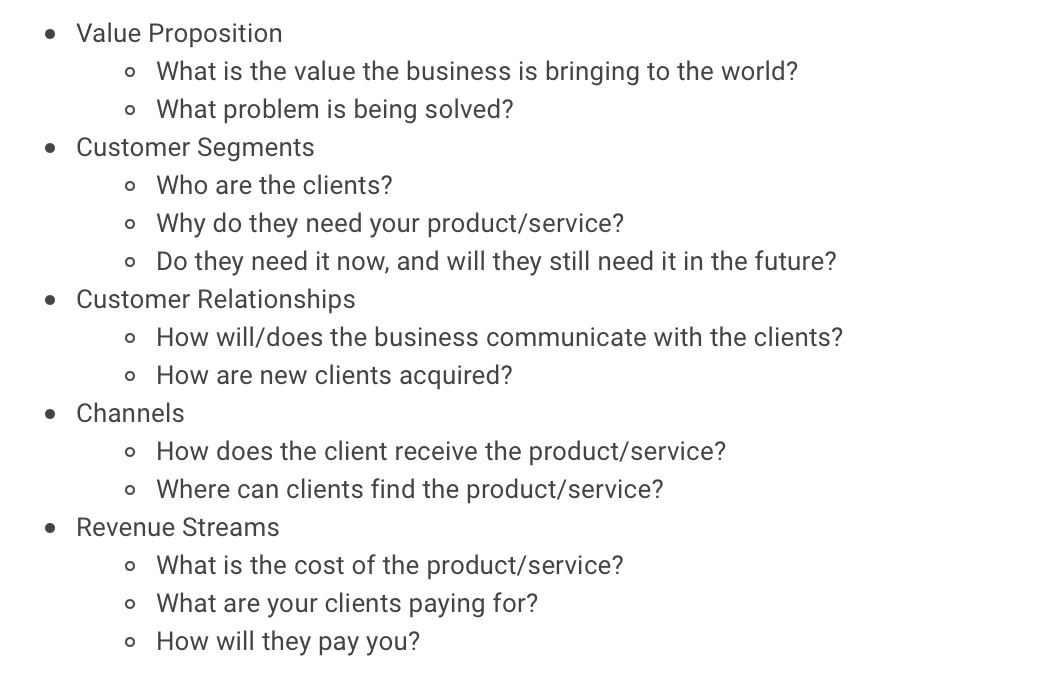 - Value Proposition - What is the value the business | Chegg.com