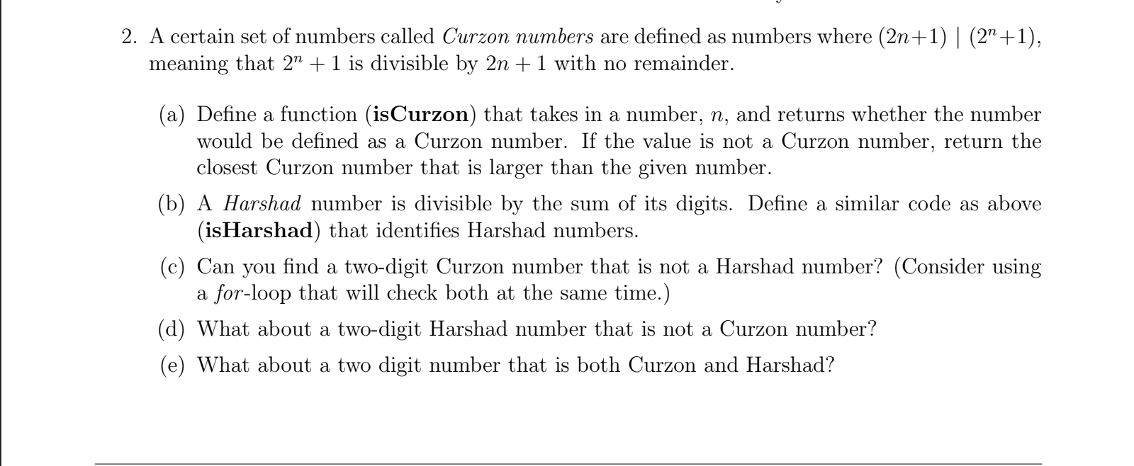 Solved Use Python to solve each problem. Answers should be | Chegg.com