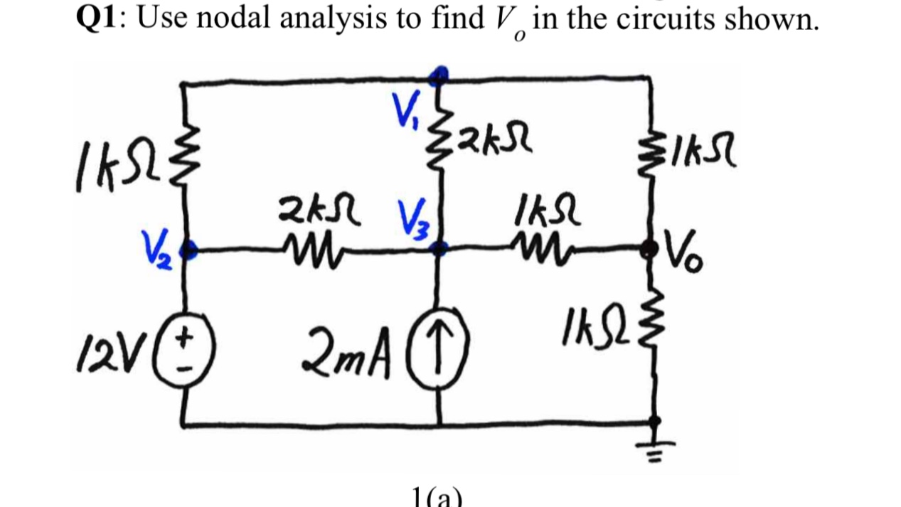 Solved Q1 Find the value of RL for maximum power transfer. | Chegg.com