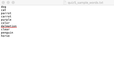 Solved Write a function named count words that takes in two | Chegg.com