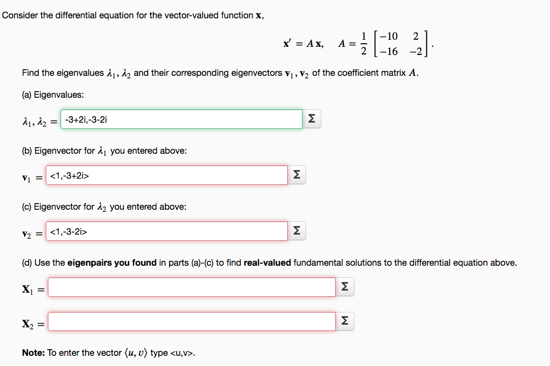 Solved Consider the differential equation for the | Chegg.com