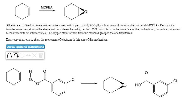 solved-mcpba-alkenes-are-oxidized-to-give-epoxides-on-chegg