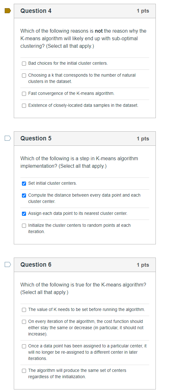 Solved Question 4 1 pts Which of the following reasons is | Chegg.com