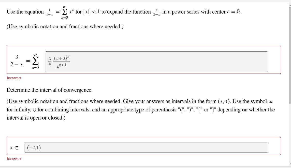 Solved Use The Equation 15 E X For X 1 To Expand T Chegg Com
