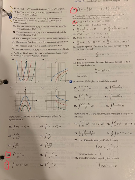 Solved i just need help with 49, 51, 53, and 55 please and | Chegg.com
