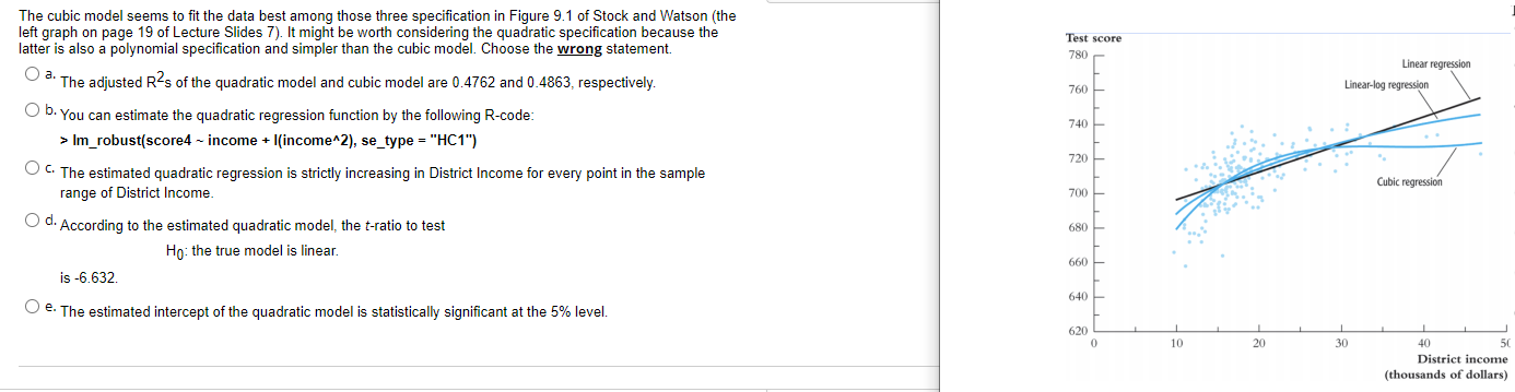 Solved The following question uses the software RStudio in | Chegg.com