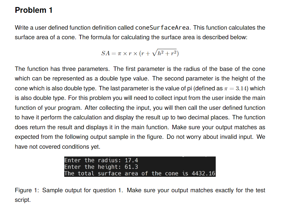 write the syntax of a user defined function definition in c