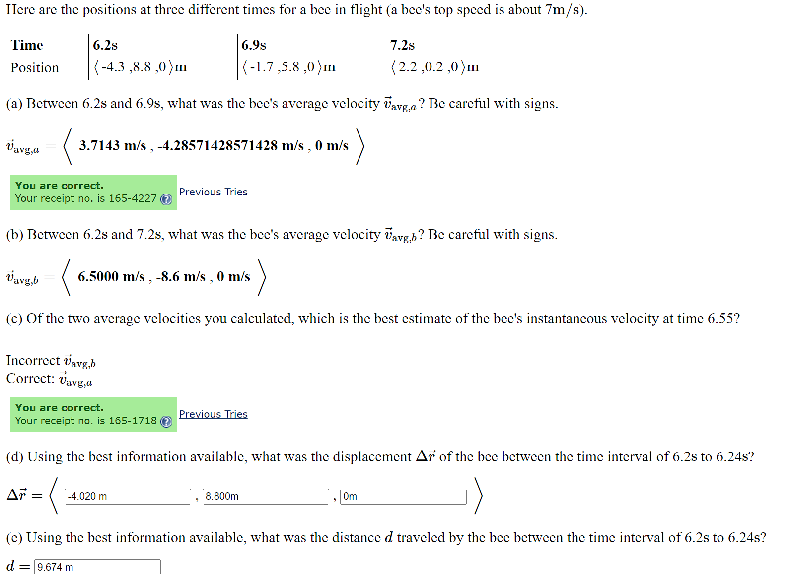 Solved I Need Help, I Got The First Three, I Just Don't Know | Chegg.com