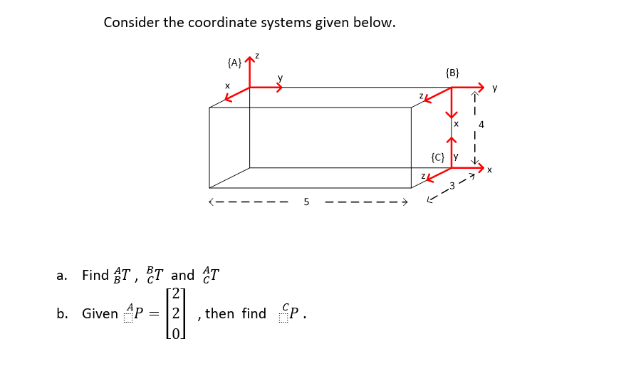 Consider The Coordinate Systems Given Below. A. Find | Chegg.com