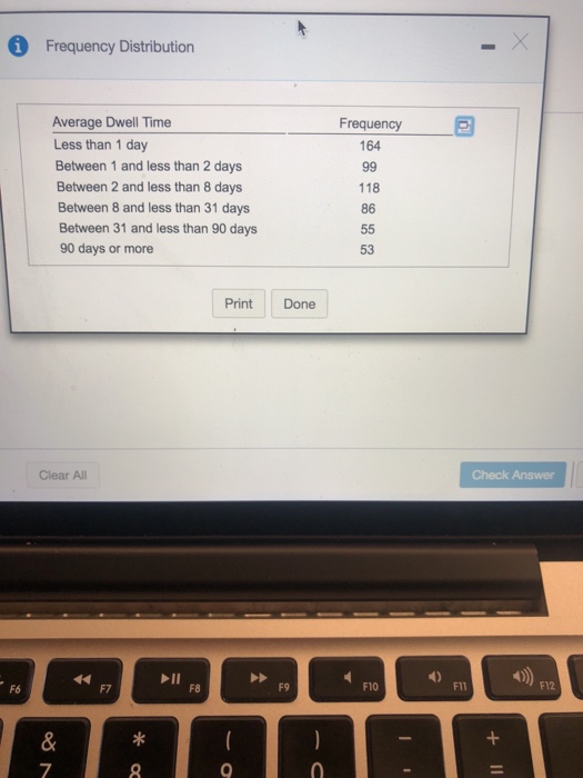 Solved Homework: HW 2.2: Organizing Numerical Data Score: | Chegg.com