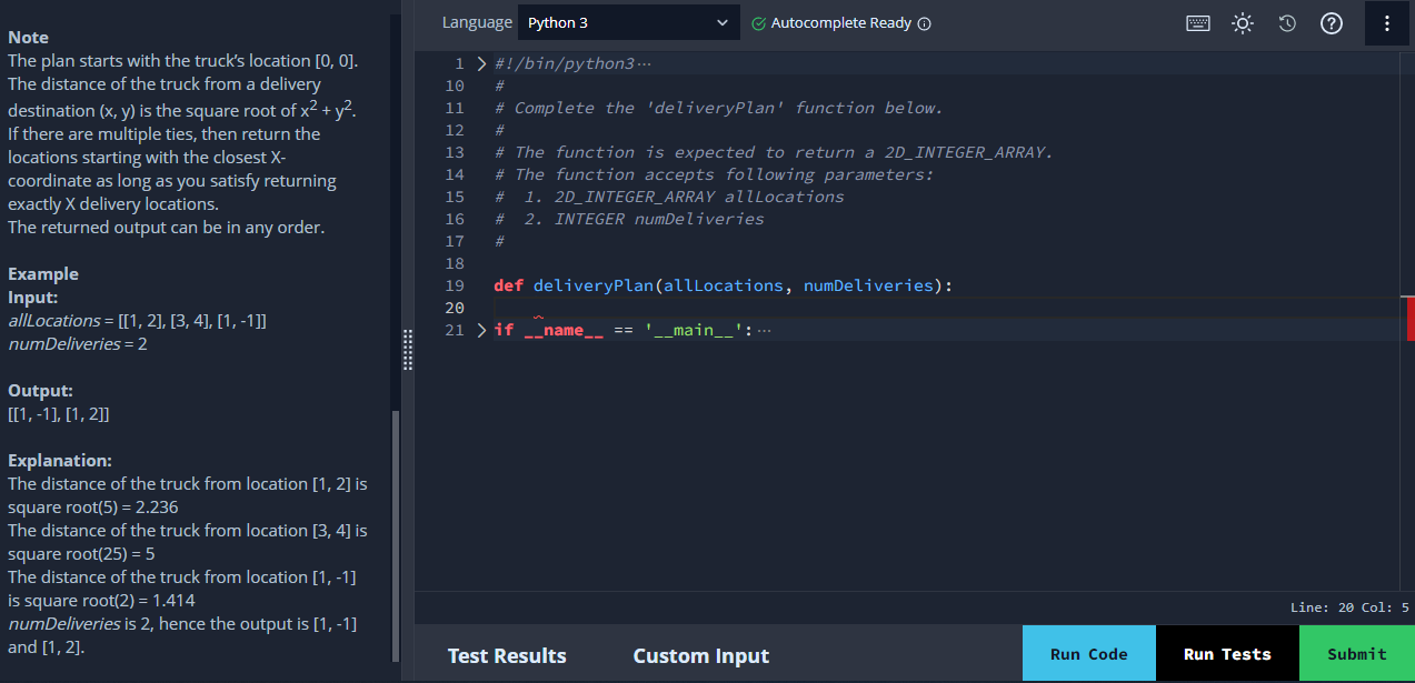 Solved Code Question 1: Given a list of N possible | Chegg.com