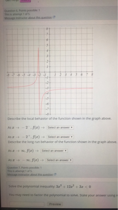 Solved Question 6.Points possible: 1 This is attempt 1 of 5. | Chegg.com