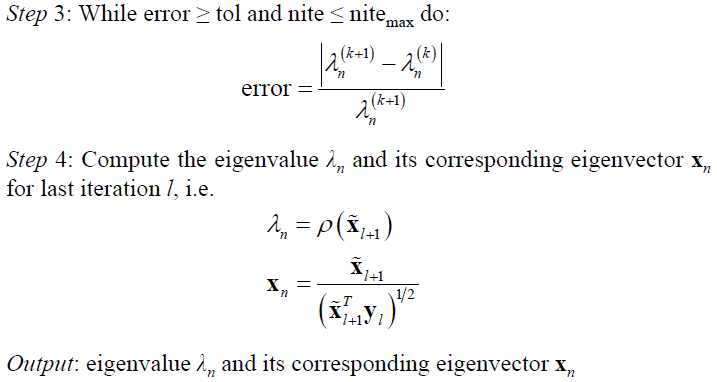 Input Matrix A Matrix B Nitemax Tol And Initial Chegg Com