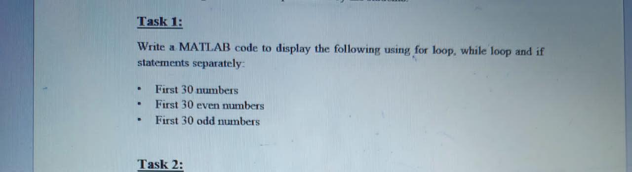 solved-write-a-matlab-code-to-display-the-following-using-chegg