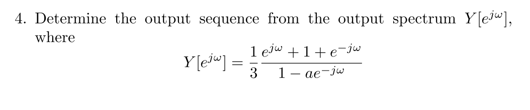 Solved 1 Determine The Discrete Time Fourier Series 