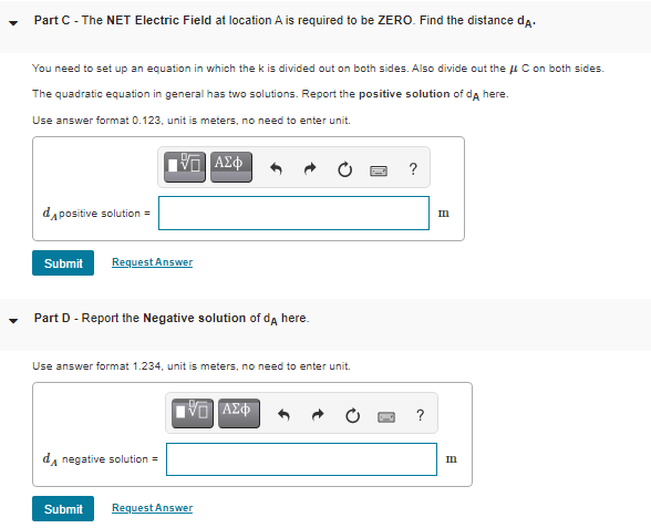 Solved Learning Goal: Electric Fields. - Multiple Points | Chegg.com