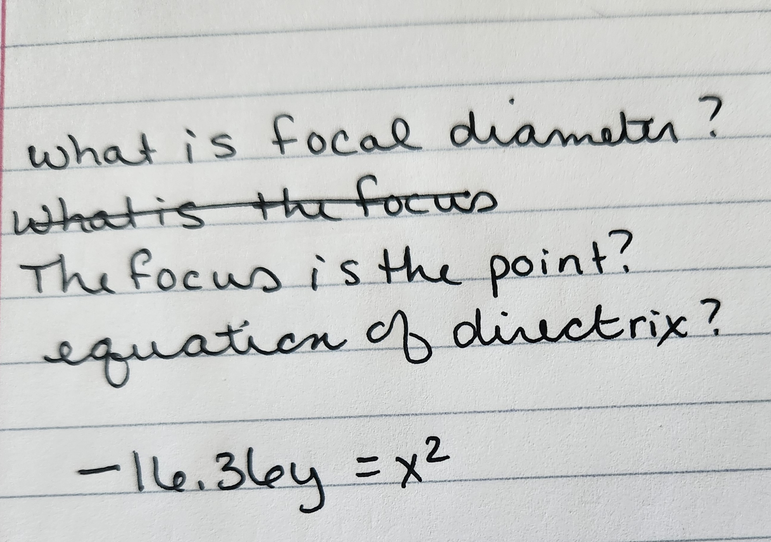 solved-what-is-focal-diameter-the-focus-is-the-point-chegg