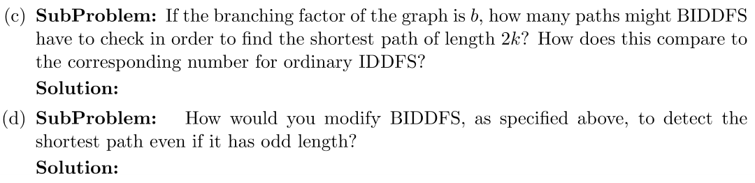 Solved 9.5.10 A variant of iterative deepening DFS, called | Chegg.com