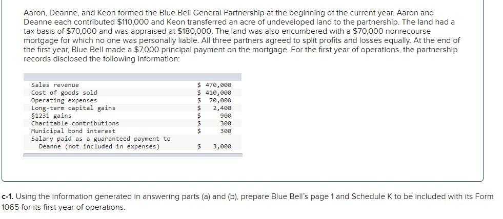 aaron-deanne-and-keon-formed-the-blue-bell-general-chegg