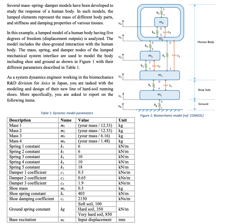 Solved """" Derive the mathematical model """" This is a | Chegg.com