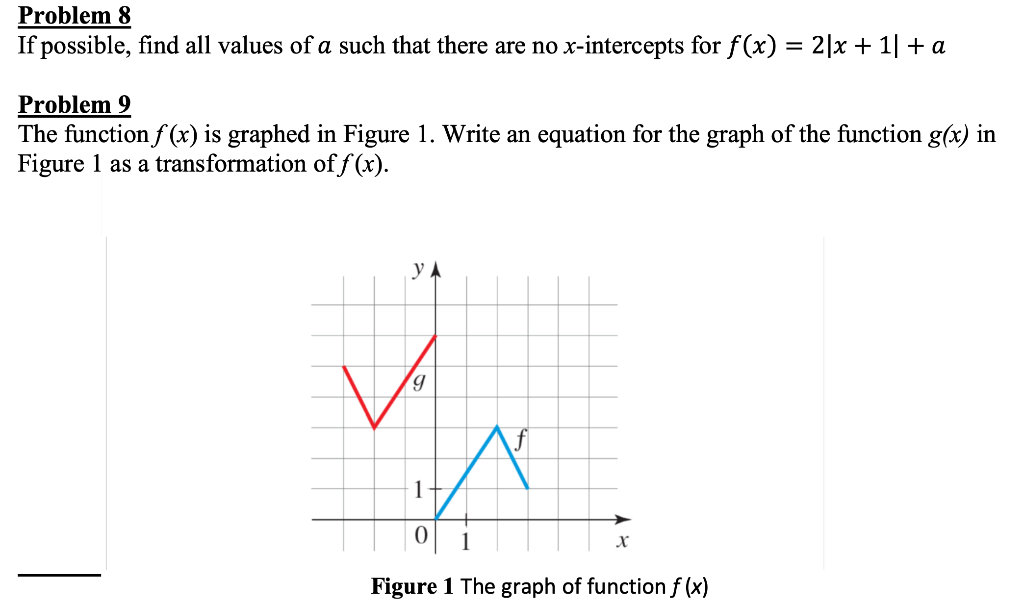 Solved Problem 8 If possible, find all values of a such that | Chegg.com