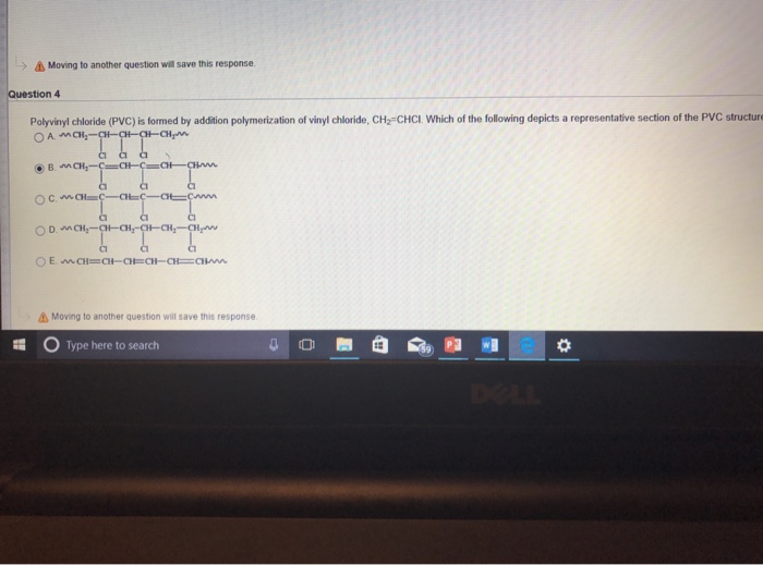 Solved Polyvinyl chloride (PVC) is formed by addition