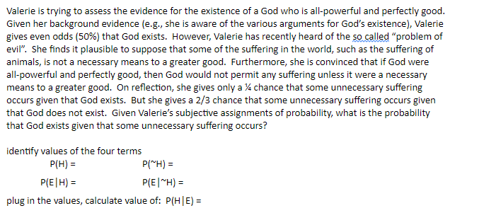 Solved This Problem Has To Be Solved Using Baye's Theorem. | Chegg.com