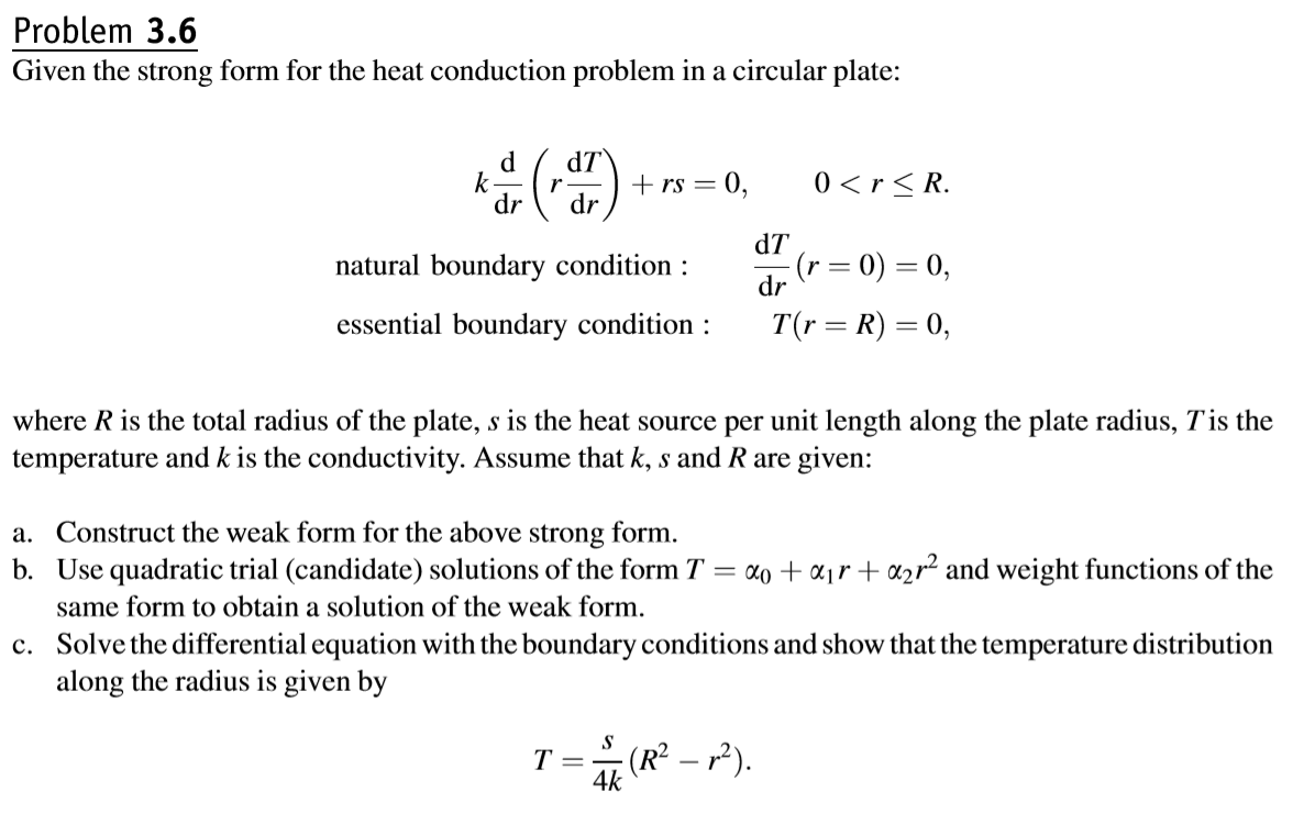 Solved Please help me solve the above problem with finite | Chegg.com