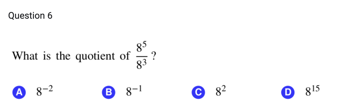 what is the quotient of 5 1 2 3 8