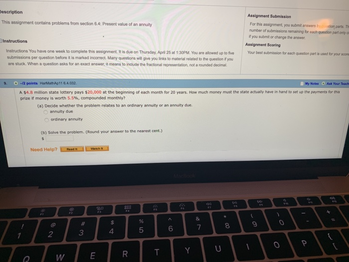 Solved escription Assignment Submission For this assignment, | Chegg.com