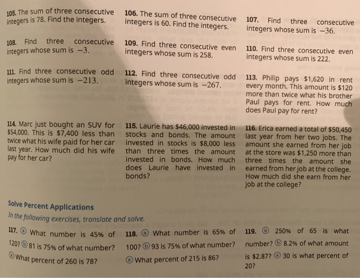 The Sum Of Three Consecutive Integers Is 78