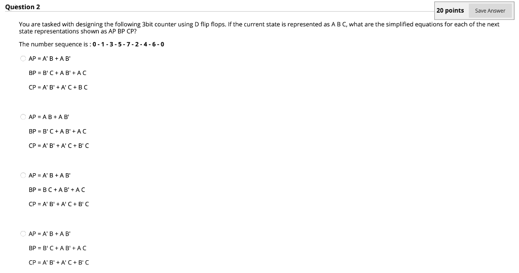 Solved Question 2 20 points Save Answer You are tasked with | Chegg.com