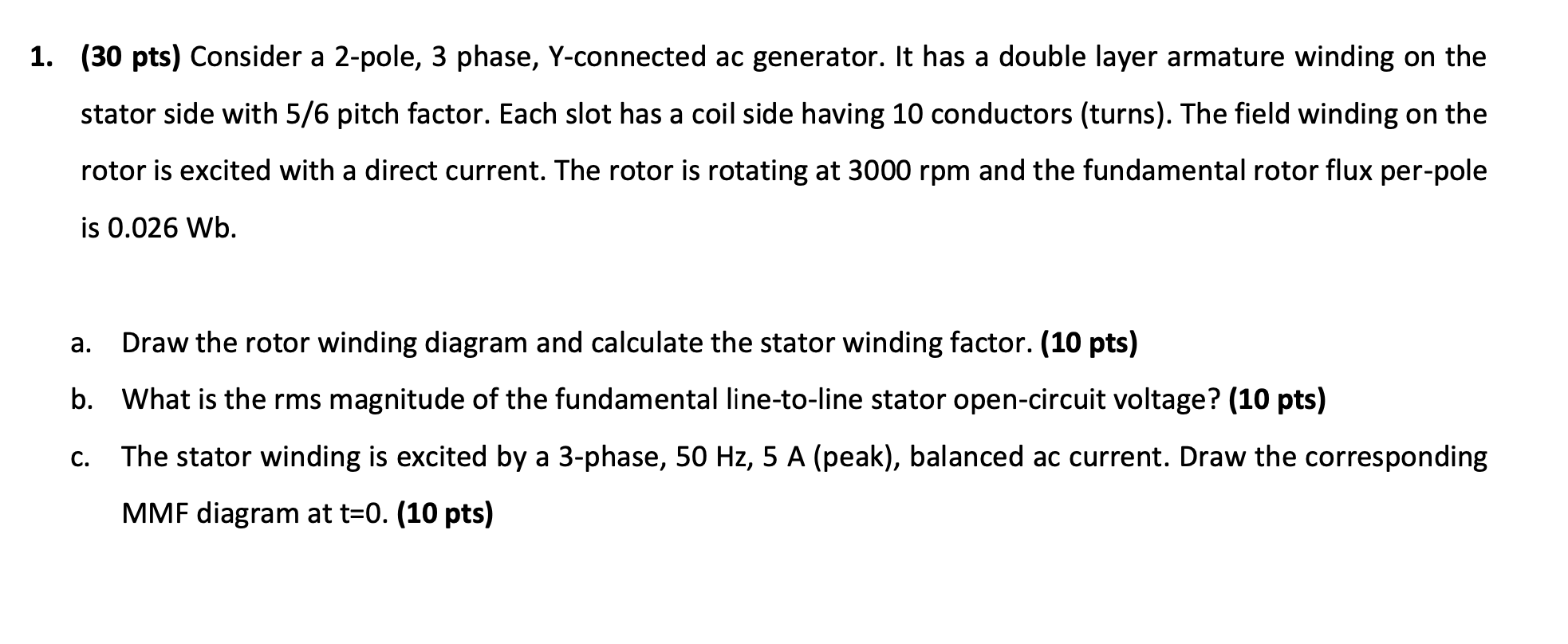 solved-1-30-pts-consider-a-2-pole-3-phase-y-connected-chegg