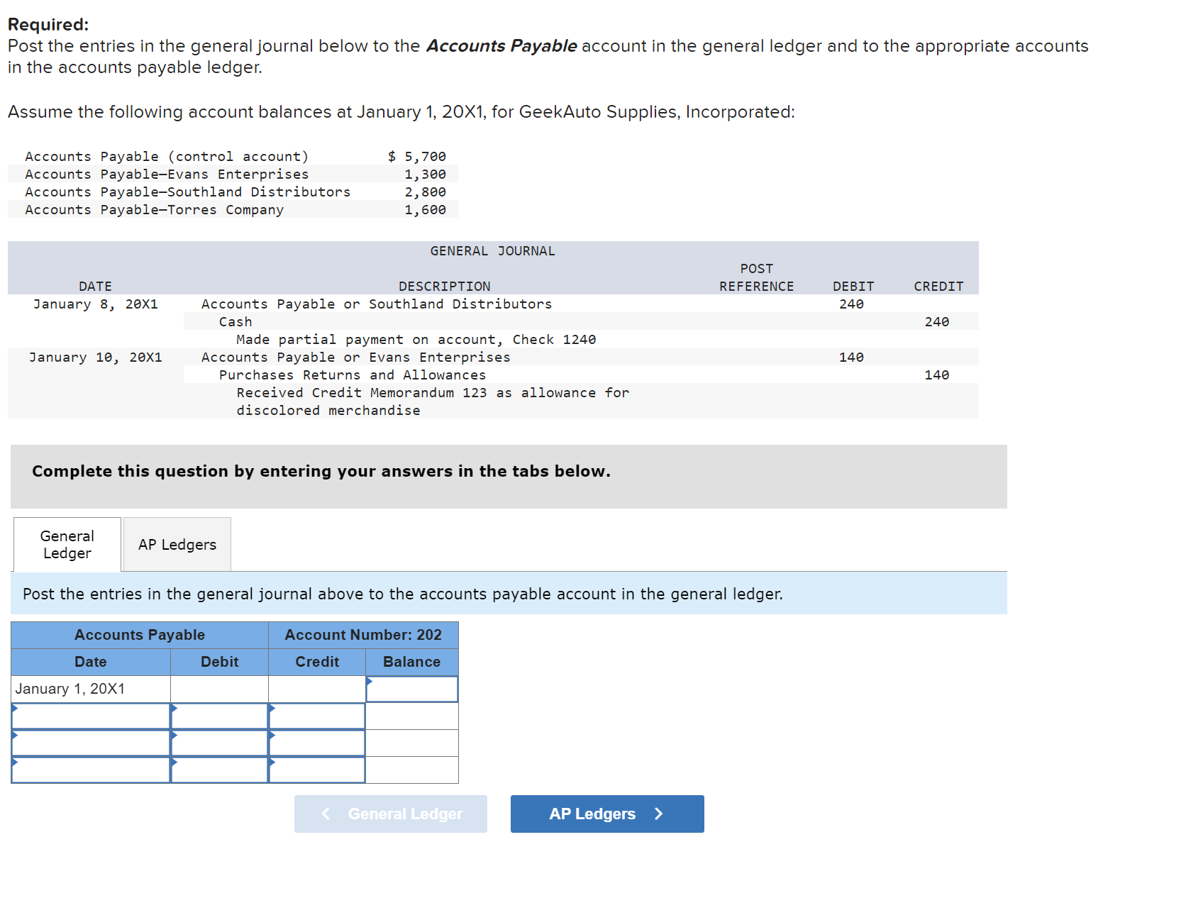 Solved Required: Post the entries in the general journal | Chegg.com