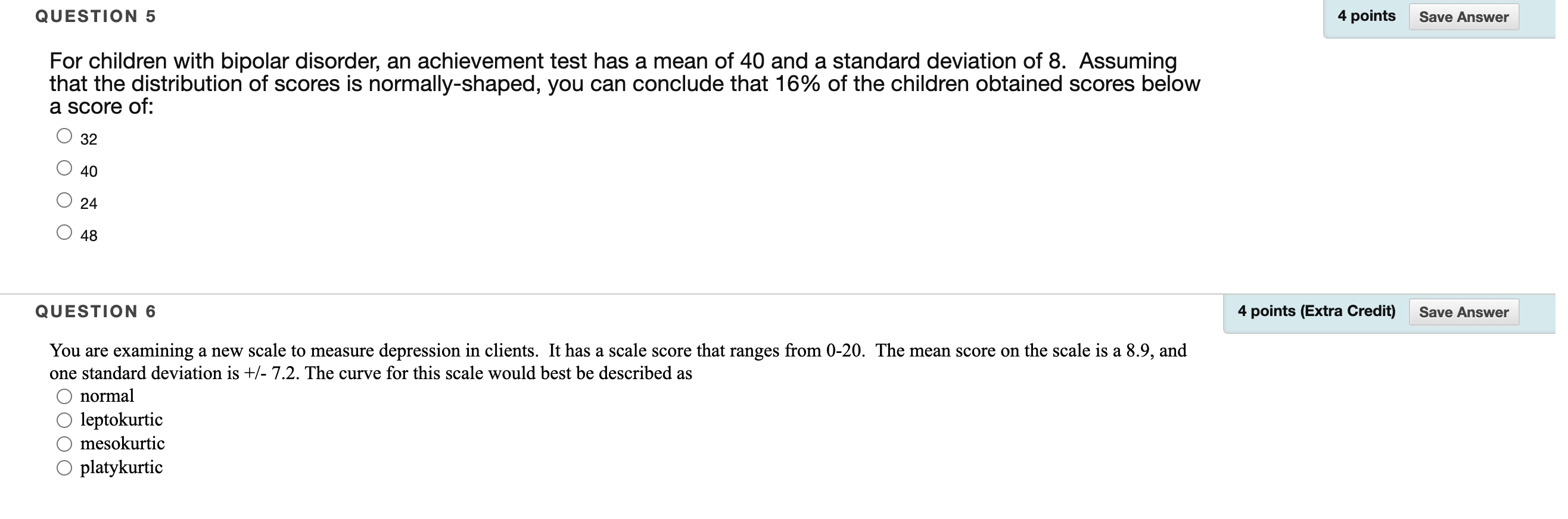 Solved QUESTION 5 4 points Save Answer For children with | Chegg.com