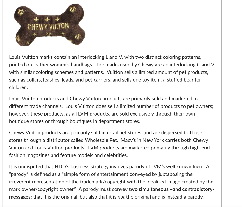 Louis Vuitton Malletier Trademark Registration