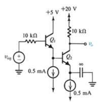 Solved Calculate the overall voltage gain of the | Chegg.com