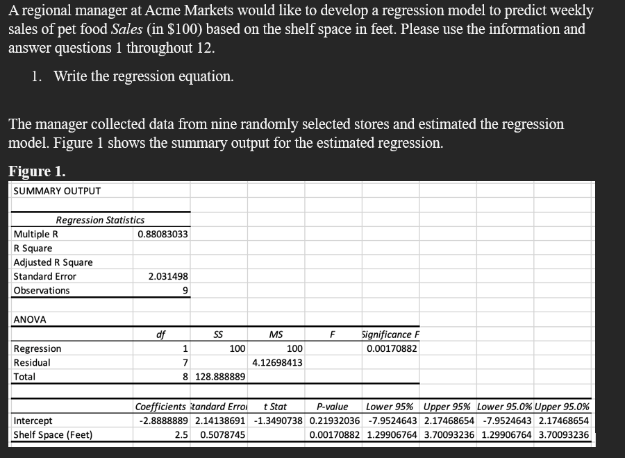Solved 6. ﻿Calculate the F statistic for the test of the | Chegg.com